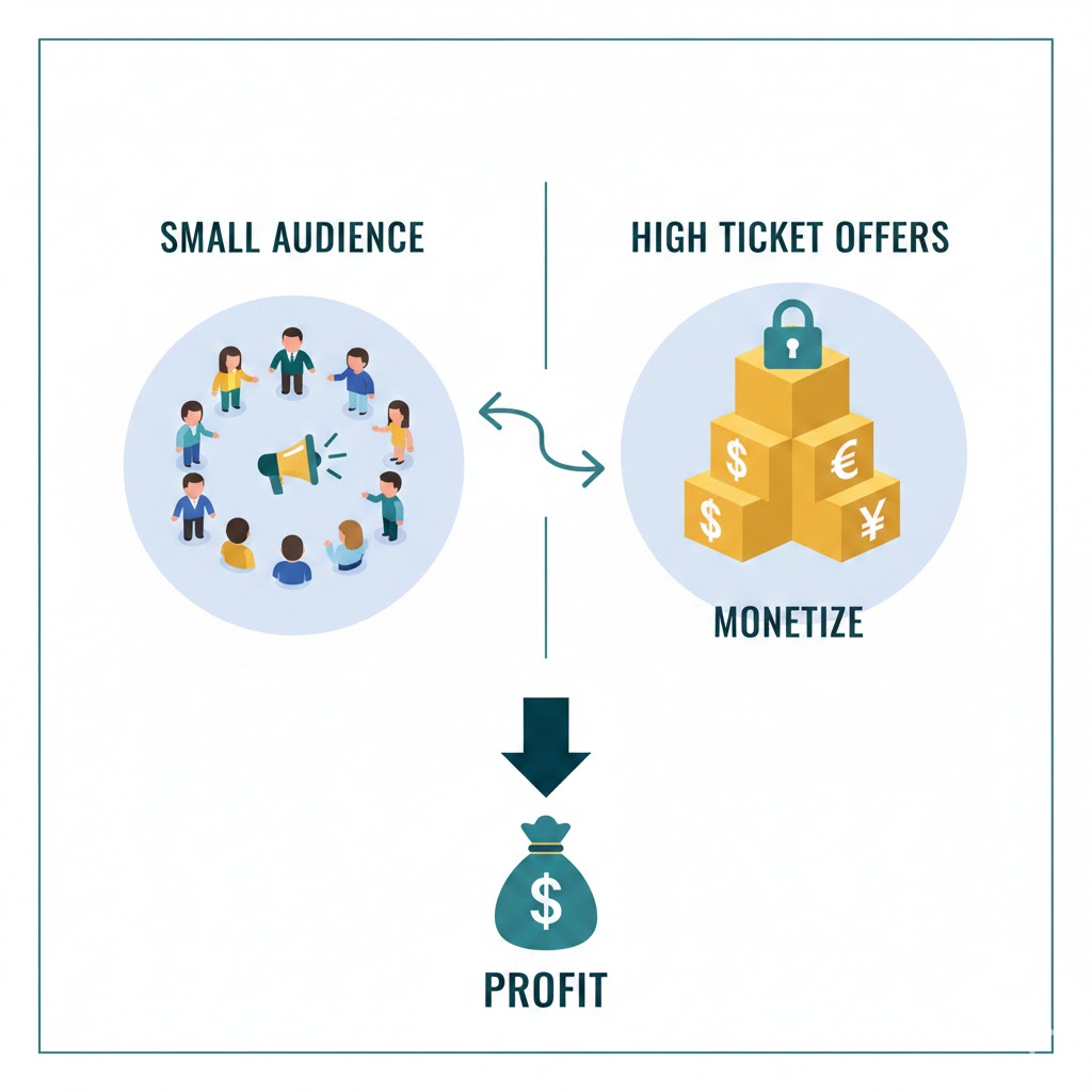 Monetize Small Audience