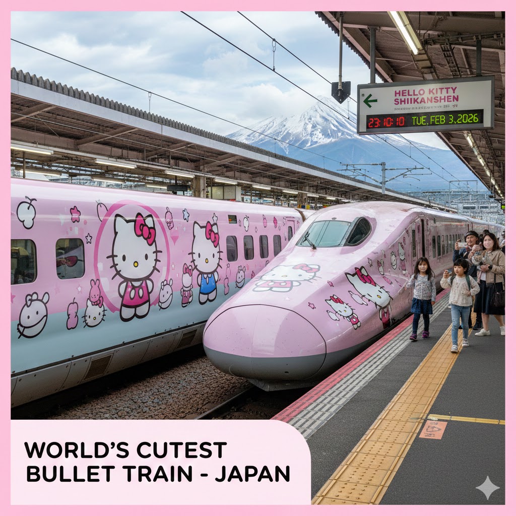 World's Cutest Bullet Train