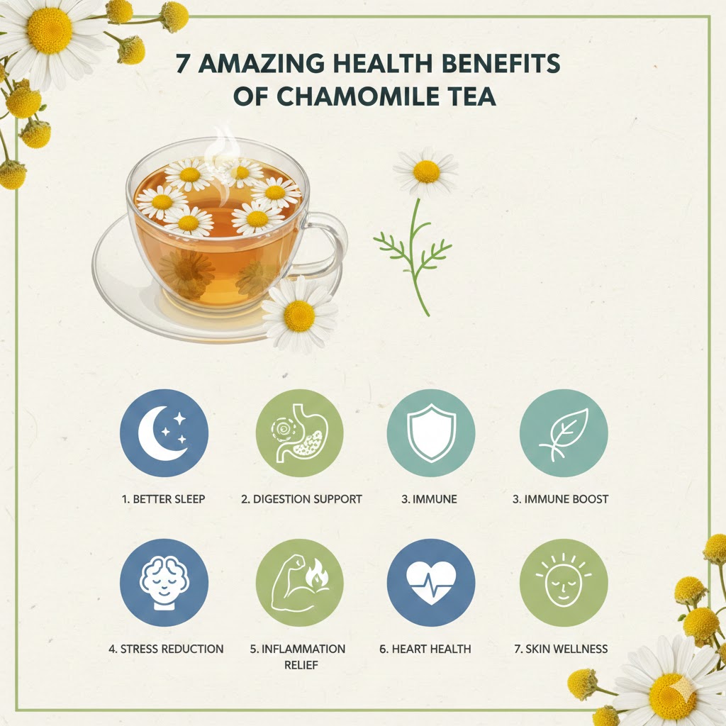 Health Benefits of Chamomile Tea