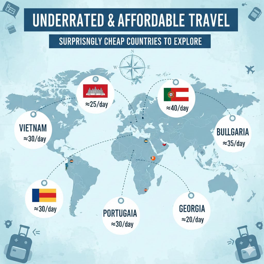 Underrated Countries That Are Surprisingly Cheap