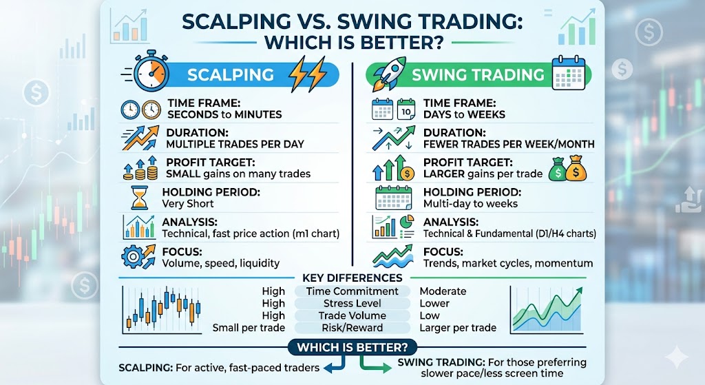 Scalping vs Swing Trading