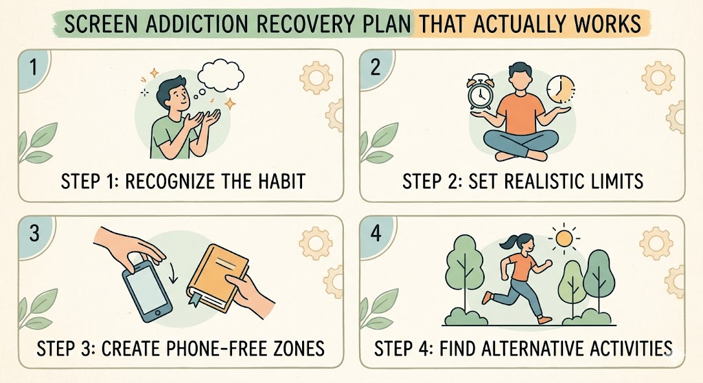 Screen Addiction Recovery Plan