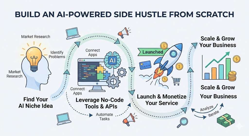 AI Powered Side Hustle From Scratch