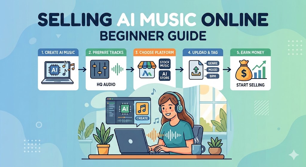 Selling AI Music Online