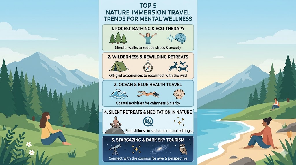 Top 5 Nature Immersion Travel