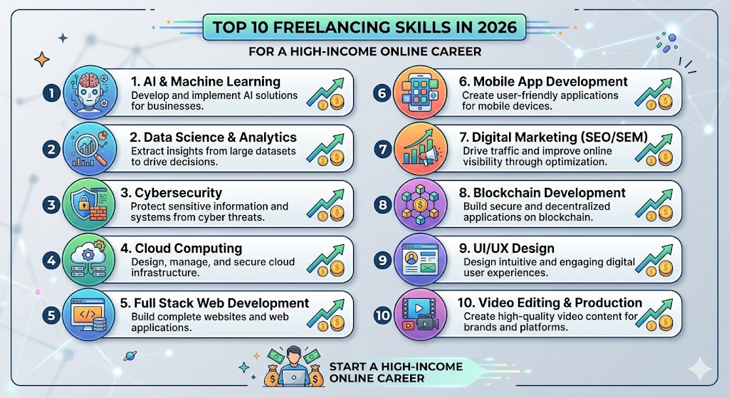 Top 10 Freelancing Skills in 2026