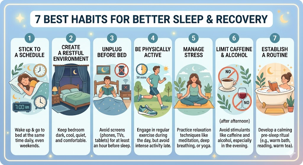 Best Habits for Better Sleep