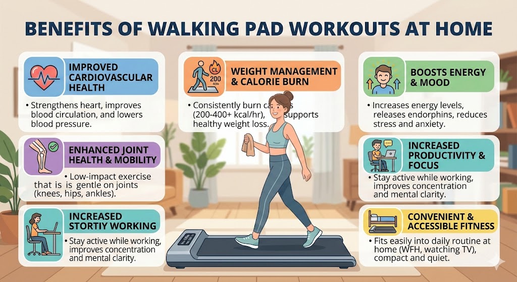 Walking Pad Workout Benefits