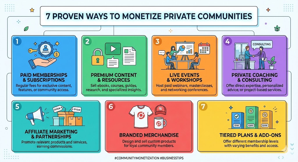 Monetize Private Communities