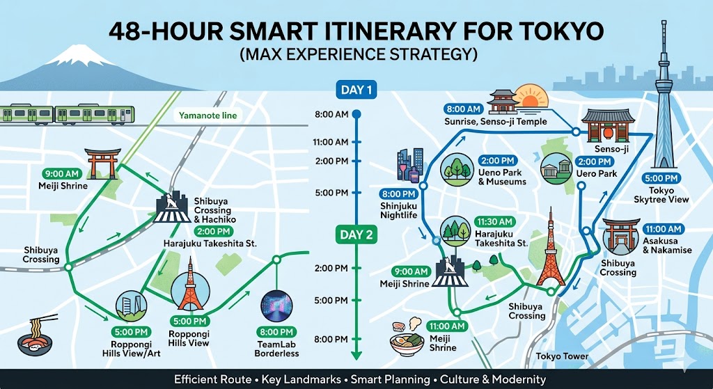 Smart Itinerary for Tokyo