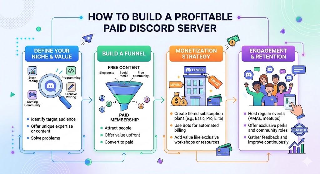 Build a Profitable Paid Discord Server