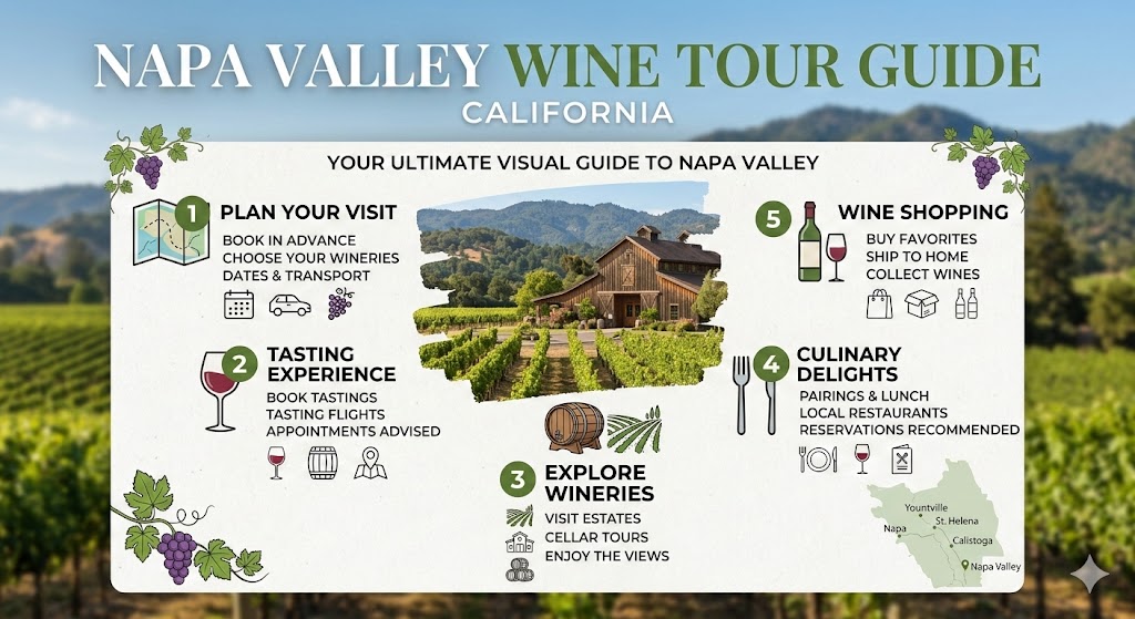Napa Valley California Wine Tour