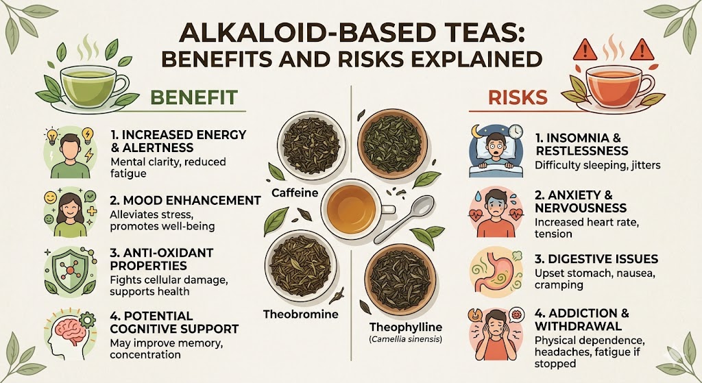 Alkaloid-Based Teas