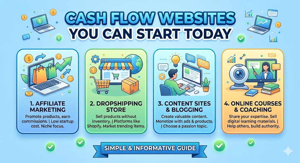 Cash Flow Websites
