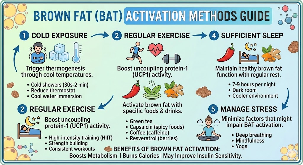Brown Fat Activation Methods