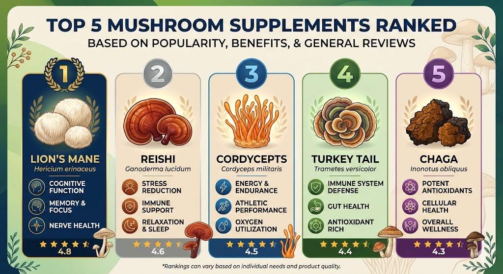 Mushroom Complex Supplements
