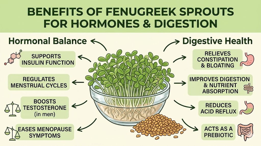 Fenugreek Sprouts Benefits