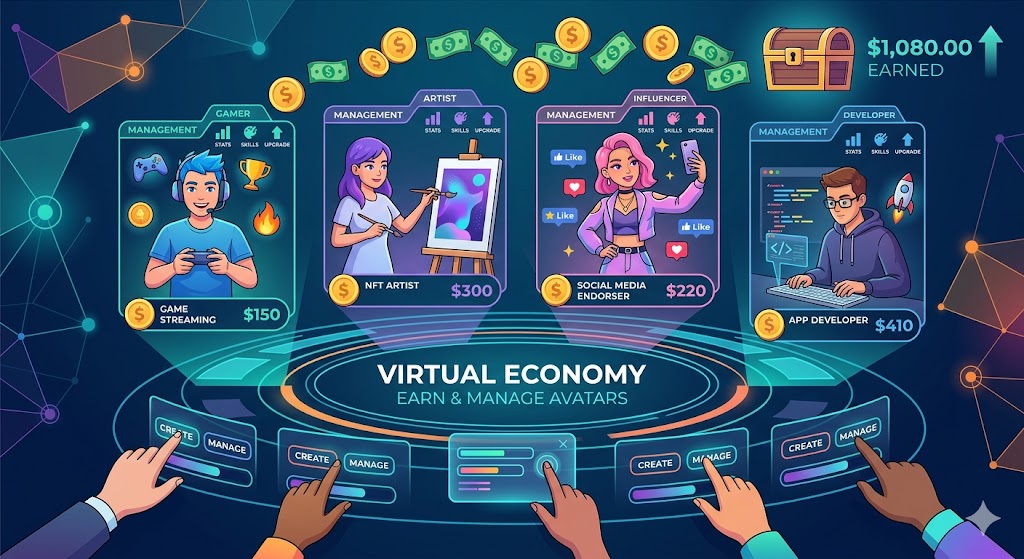 Creating and managing online avatars