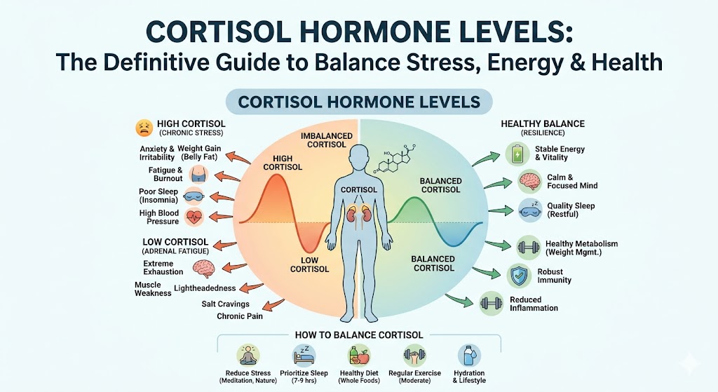 cortisol hormone levels