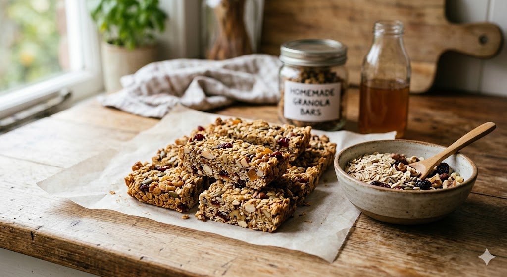 Make granola bars at home