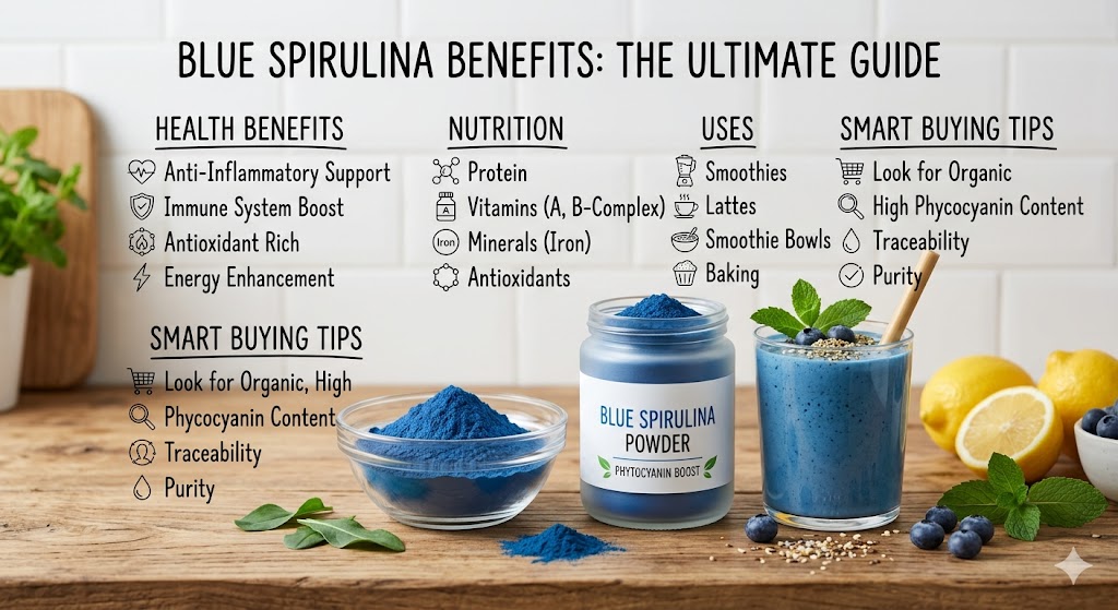 Blue spirulina benefits