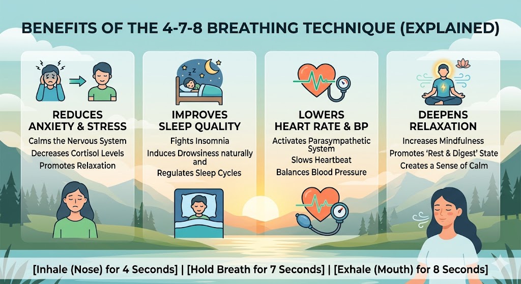 4-7-8 Breathing Technique Benefits