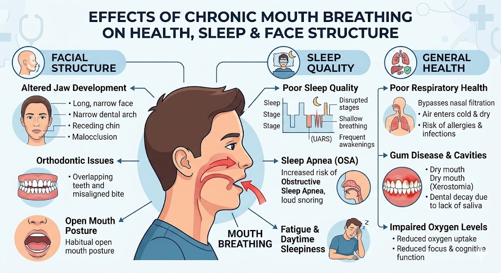 Mouth Breathing Effects