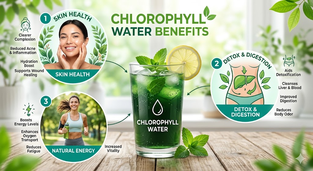 Chlorophyll Water Benefits