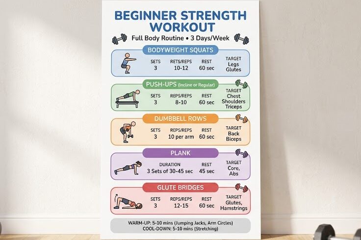 Start faster metabolism workout plan at home