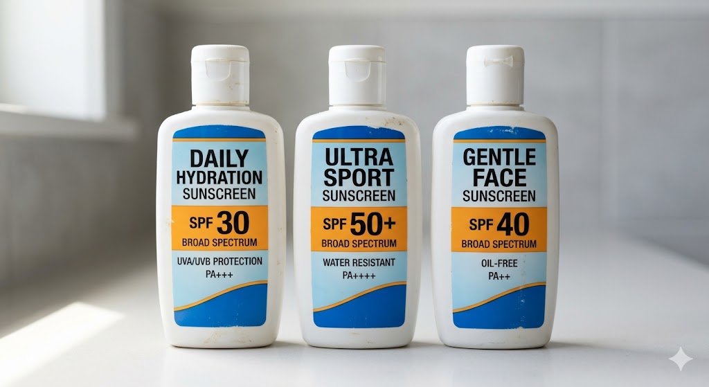 Choose anti aging skin care routine sunscreen for daily use