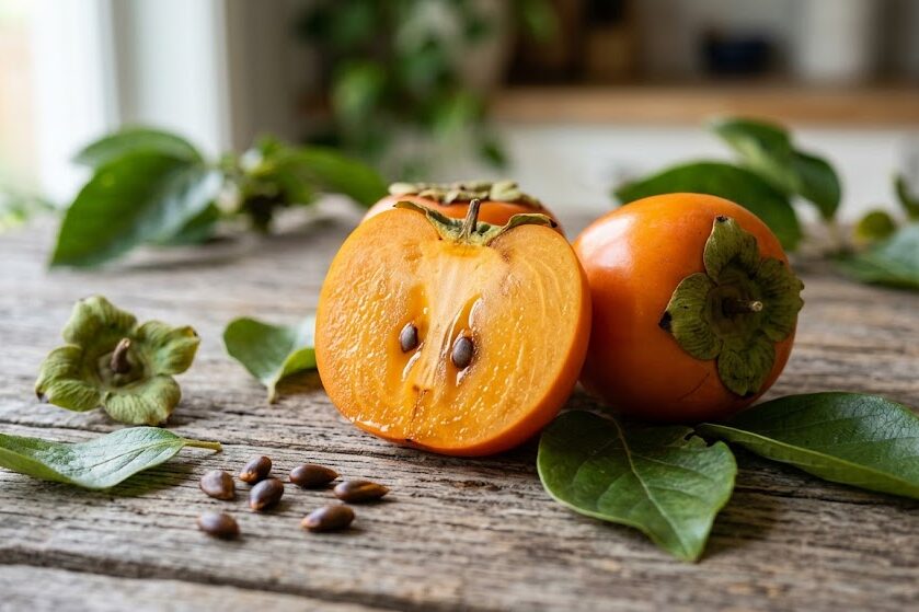 Explore persimmon fruit varieties and textures