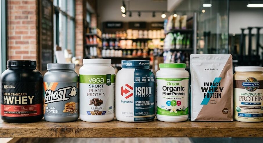 Choose the best protein powder for muscle growth
