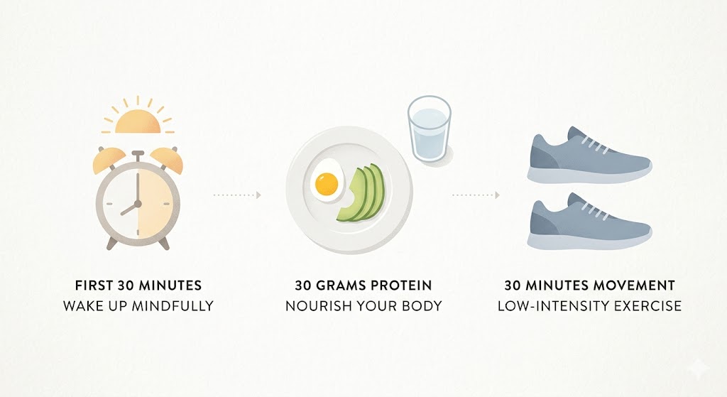 30 30 30 morning routine