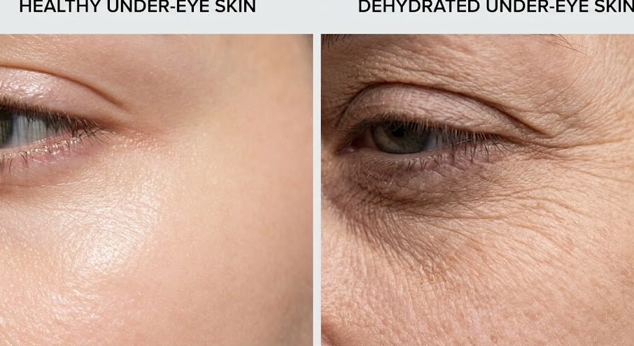 Compare eye creams for dark circles and dehydration