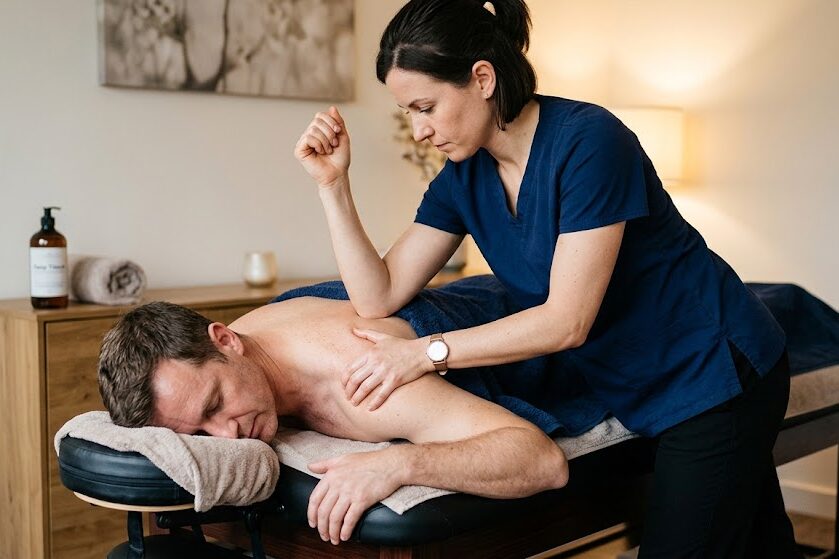 Experience deep tissue massage therapy for muscle tension relief