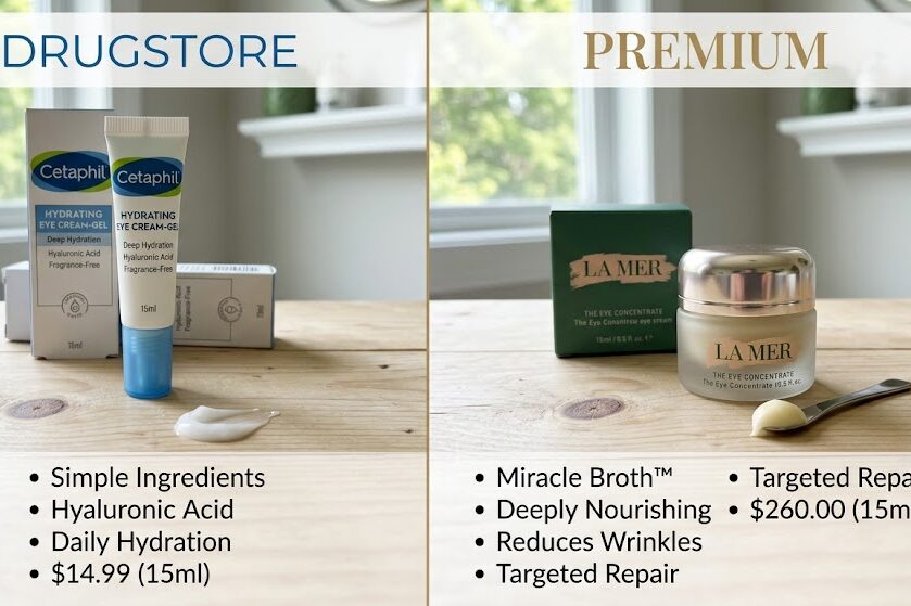Compare best hydrating eye cream options by budget