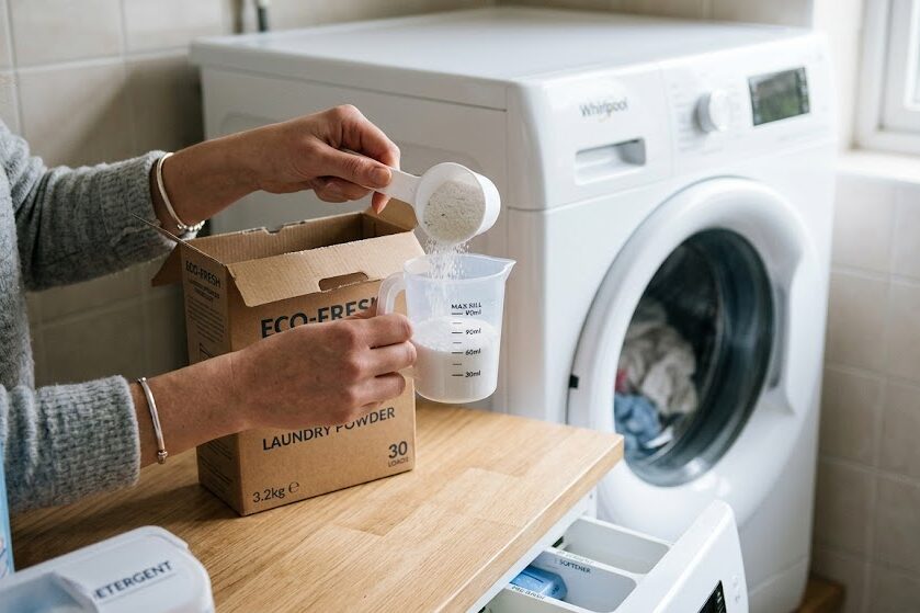 Use correct dosage for hypoallergenic laundry detergent