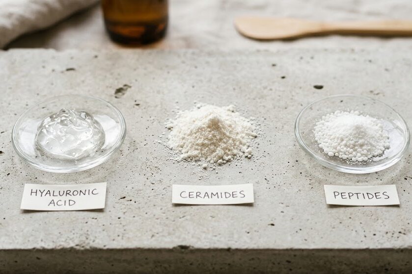 Identify hydrating eye cream ingredients for under-eye care