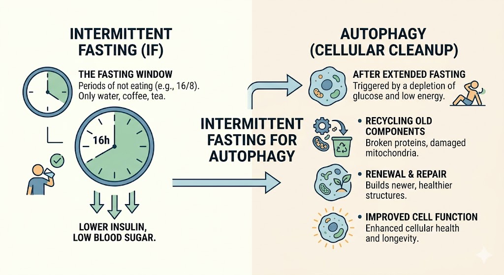 Intermittent Fasting for Autophagy