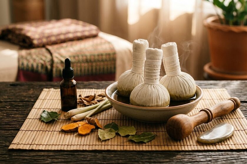 Use thai massage tools for muscle recovery