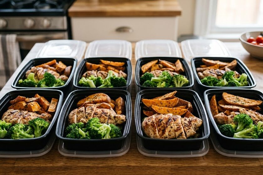 Prepare high protein muscle building diet meals