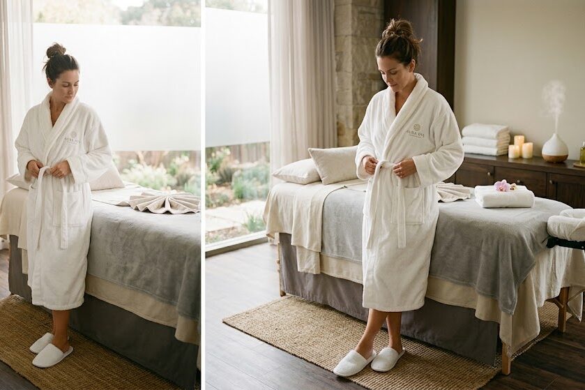 Prepare for couples massage spa appointment comfortably