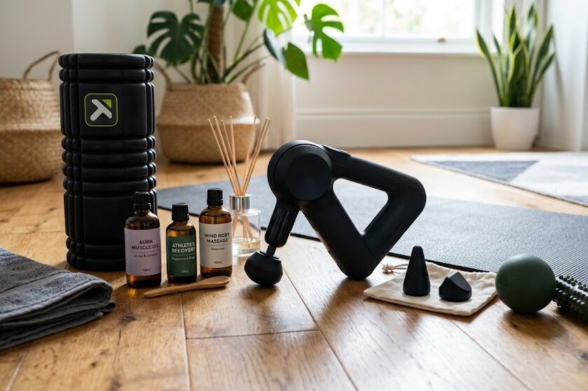 Use recovery tools with deep tissue massage therapy