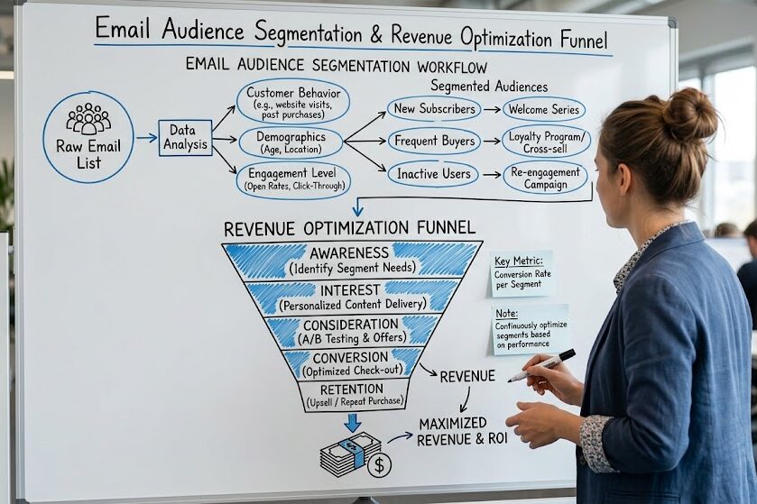 Newsletter monetization through audience segmentation