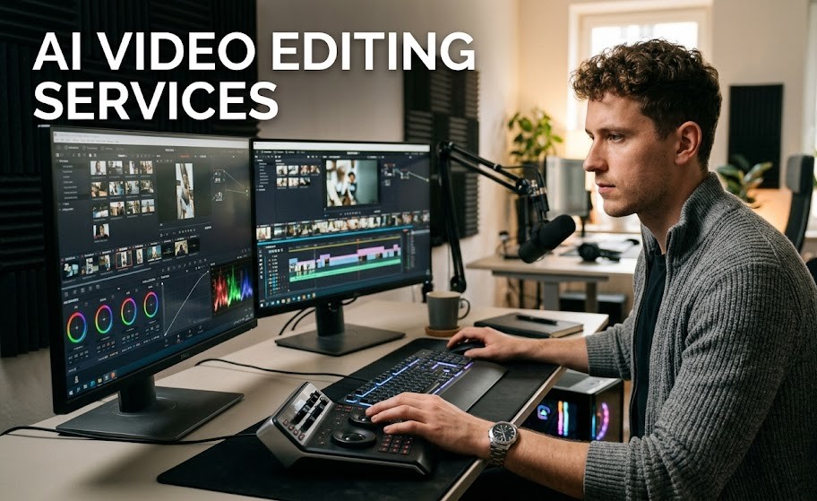AI video editing services
