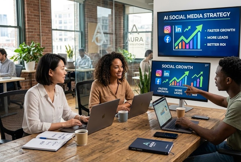 AI Social Media Agency for Small Businesses