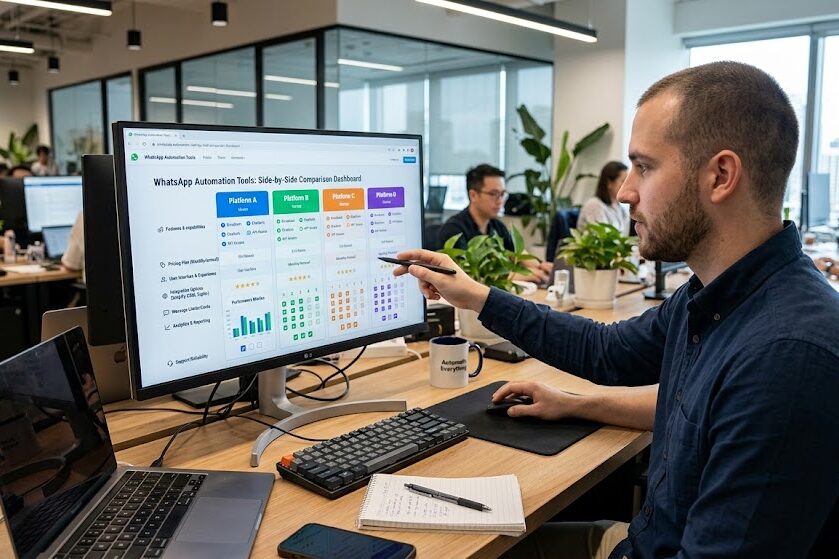 Compare WhatsApp Business Automation tools