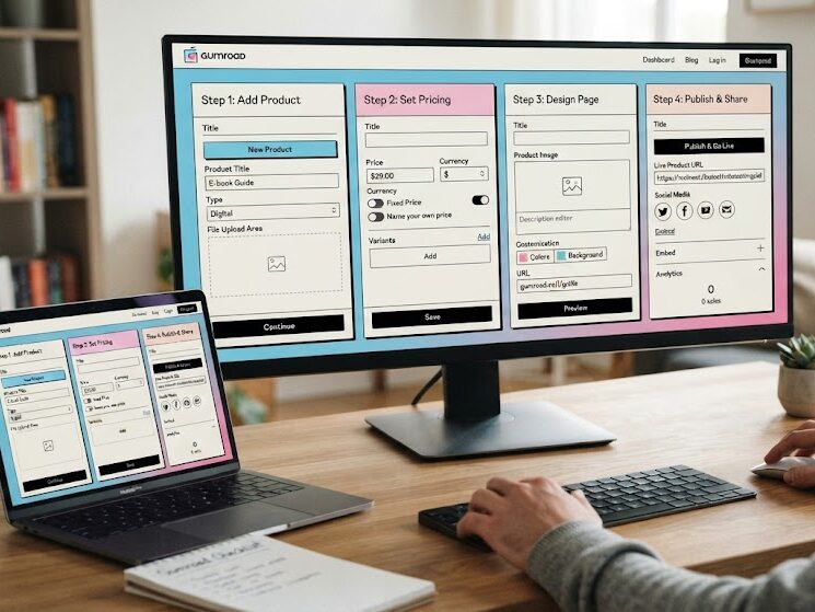 Sell digital products online for beginners