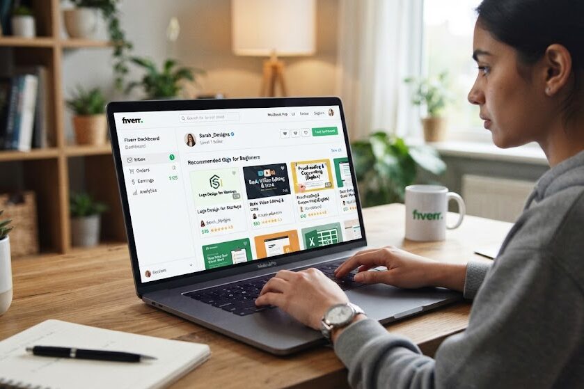 Start freelancing on Fiverr as a beginner