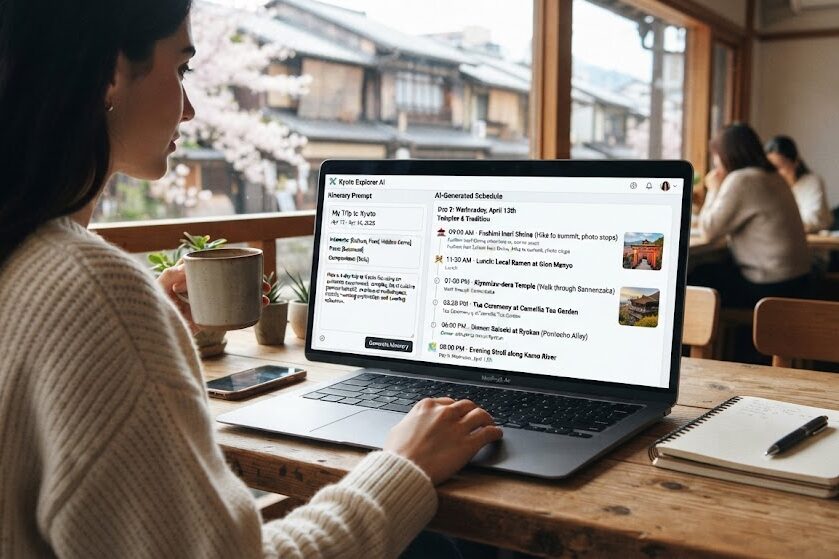 Create a personalized itinerary with an AI travel planner
